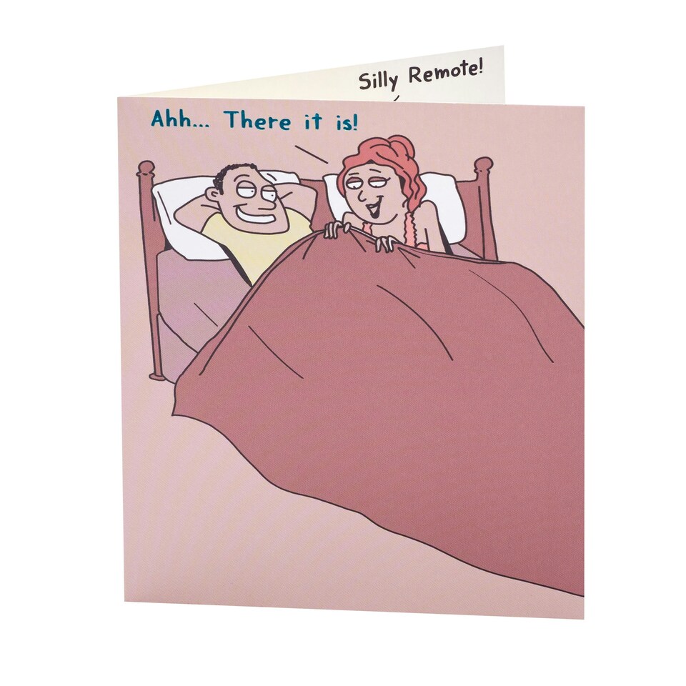 image 1 of Humour Birthday Card - Couple In Bed