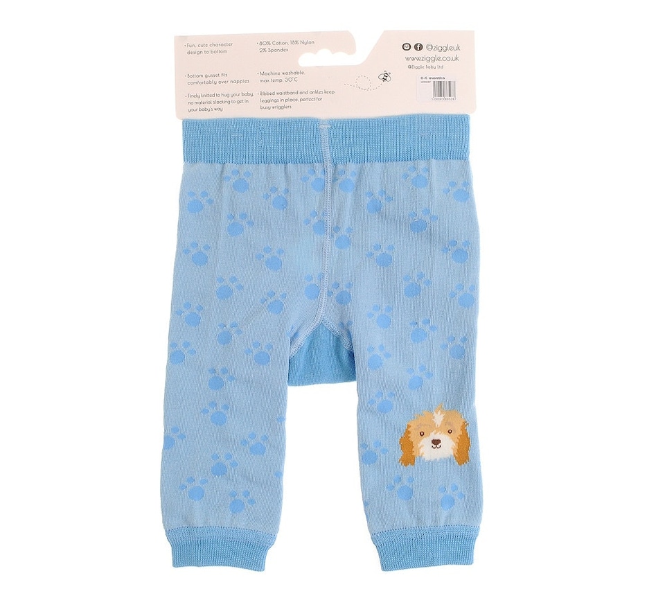 image 1 of Ziggle Leggings and Socks Set 6-12m - Cockapoo