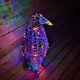 image 4 of 90cm Multicoloured LED Indoor Outdoor Acrylic Christmas Penguin Decoration