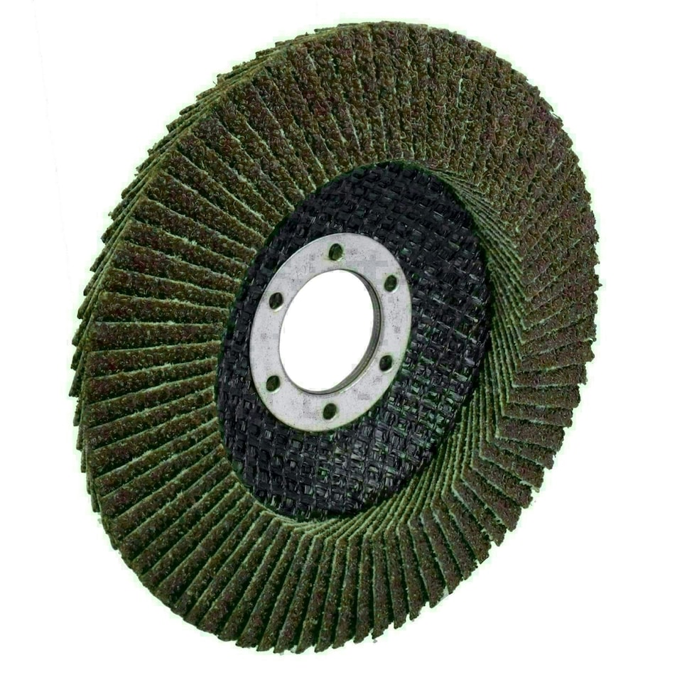 image 1 of Type 29 Premium Flap Grinding Sanding Discs 80 Flaps 40 Grit Coarse 115mm 20pk