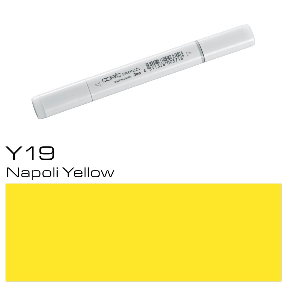 image 1 of Copic Sketch Marker, Napoli Yellow, Single Pen