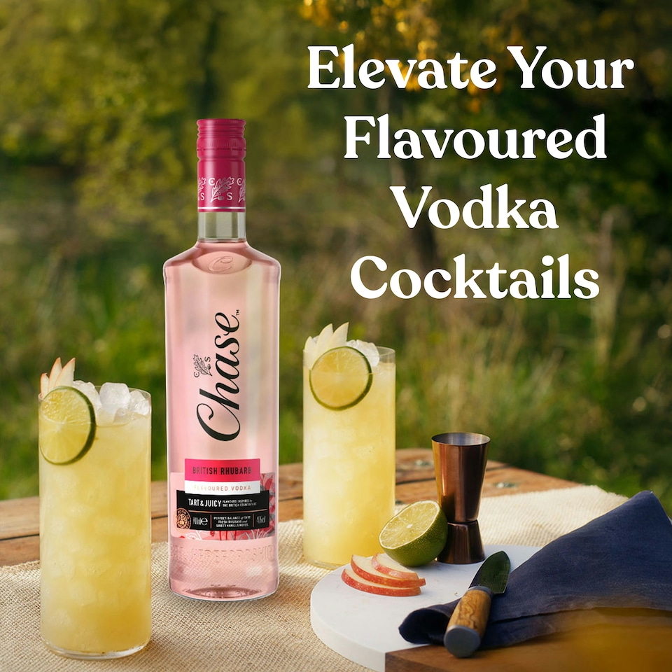 image 1 of Chase British Rhubarb Vodka, 70cl