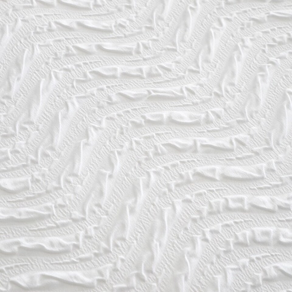 image 1 of Catherine Lansfield Heatset Wave Double Duvet Set White