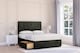 image 2 of Sloomy Highbury Graphite Dumfries Divan Bed Base 4 Drawers With 54 Inch Floor Standing Headboard | Grey | Graphite | Super King | 1