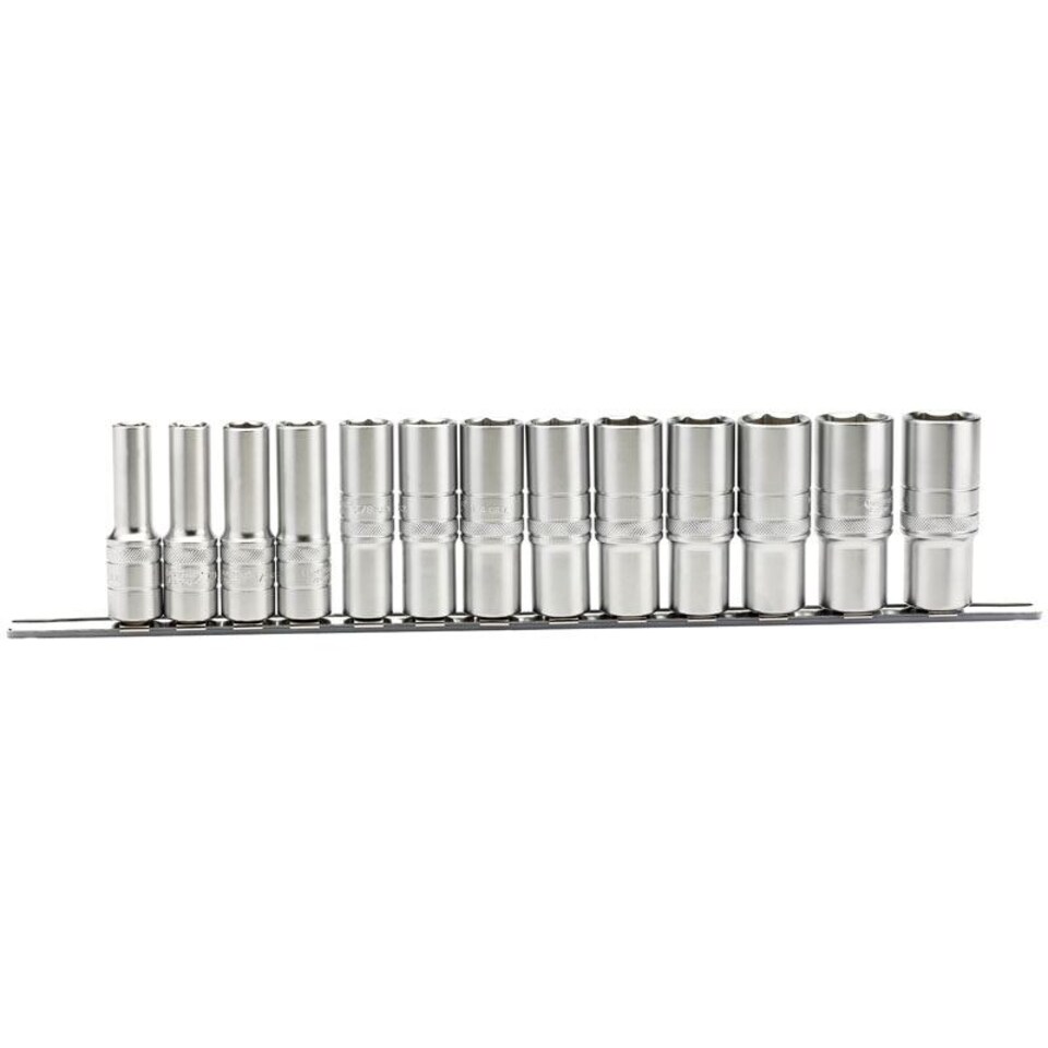1/2"13Pc Imp. Deep Socket Rail - 16500