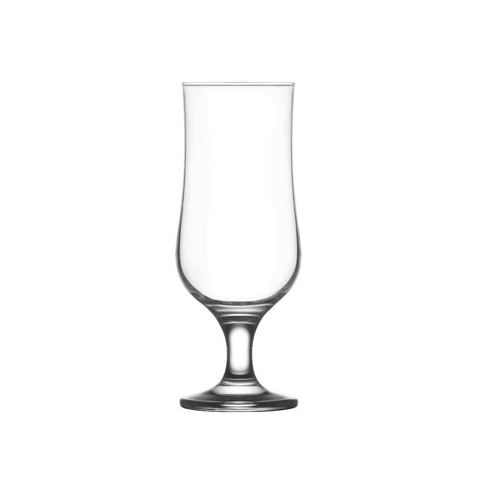 image 1 of LAV Nevakar Hurricane Beer Glasses - 385ml - Clear - Pack of 6 Clear