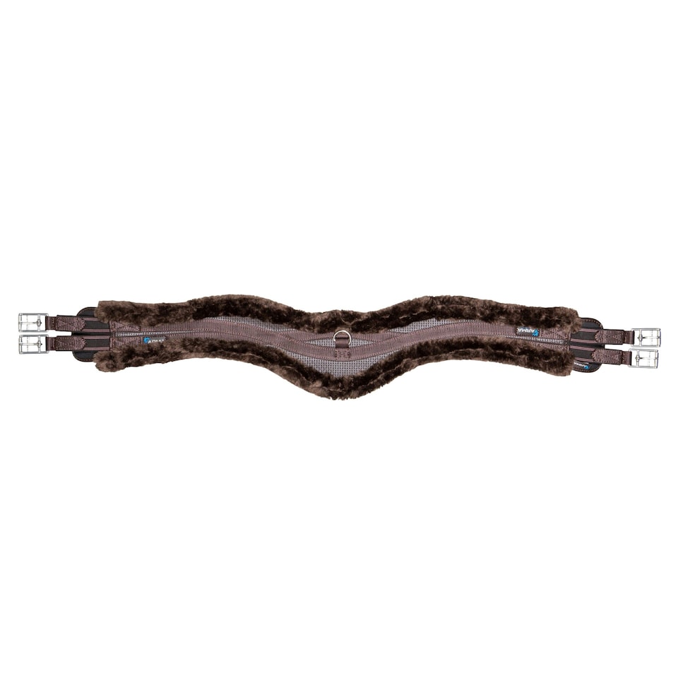 ARMA Anatomic SupaFleece Contour Horse Girth - Brown - 60in