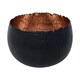 image 1 of Hammered Bowl Planter - Iron - L30 x W30 x H21 cm - Black | Black