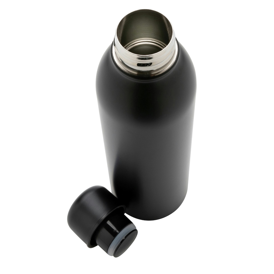 image 1 of XD Collection Recycled Stainless Steel 500ml Thermal Flask - Black - One Size (UTXD208) | Multi | 500ml