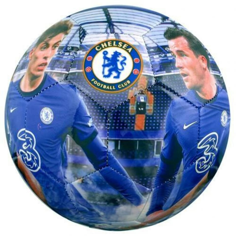 image 1 of Chelsea FC Player Photograph Football - Blue - 5