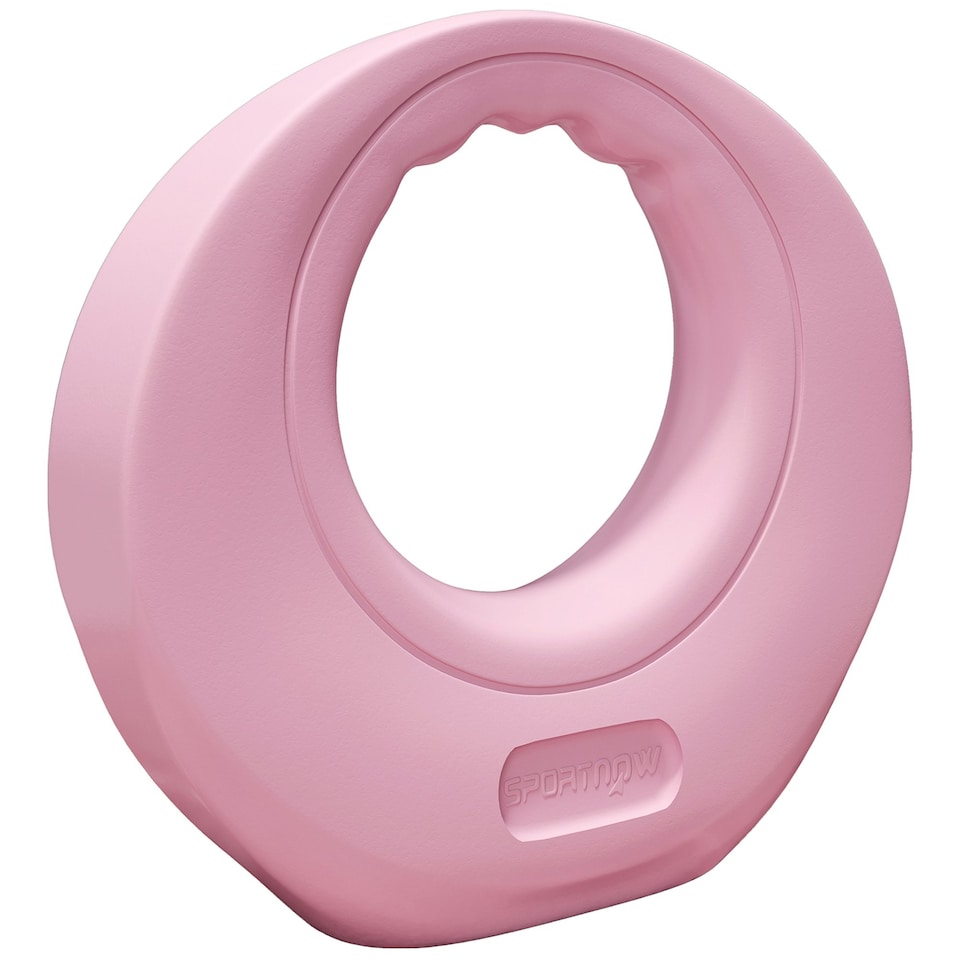 image 1 of SPORTNOW 12kg Kettlebell for Weight Lifting, Strength Training, Pink Grey | 6