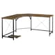 image 1 of HOMCOM Corner L-Shape Computer Desk Gaming PC Workstation for Home Office