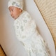 image 7 of Copper Pearl Knitted Swaddle Blanket Rex