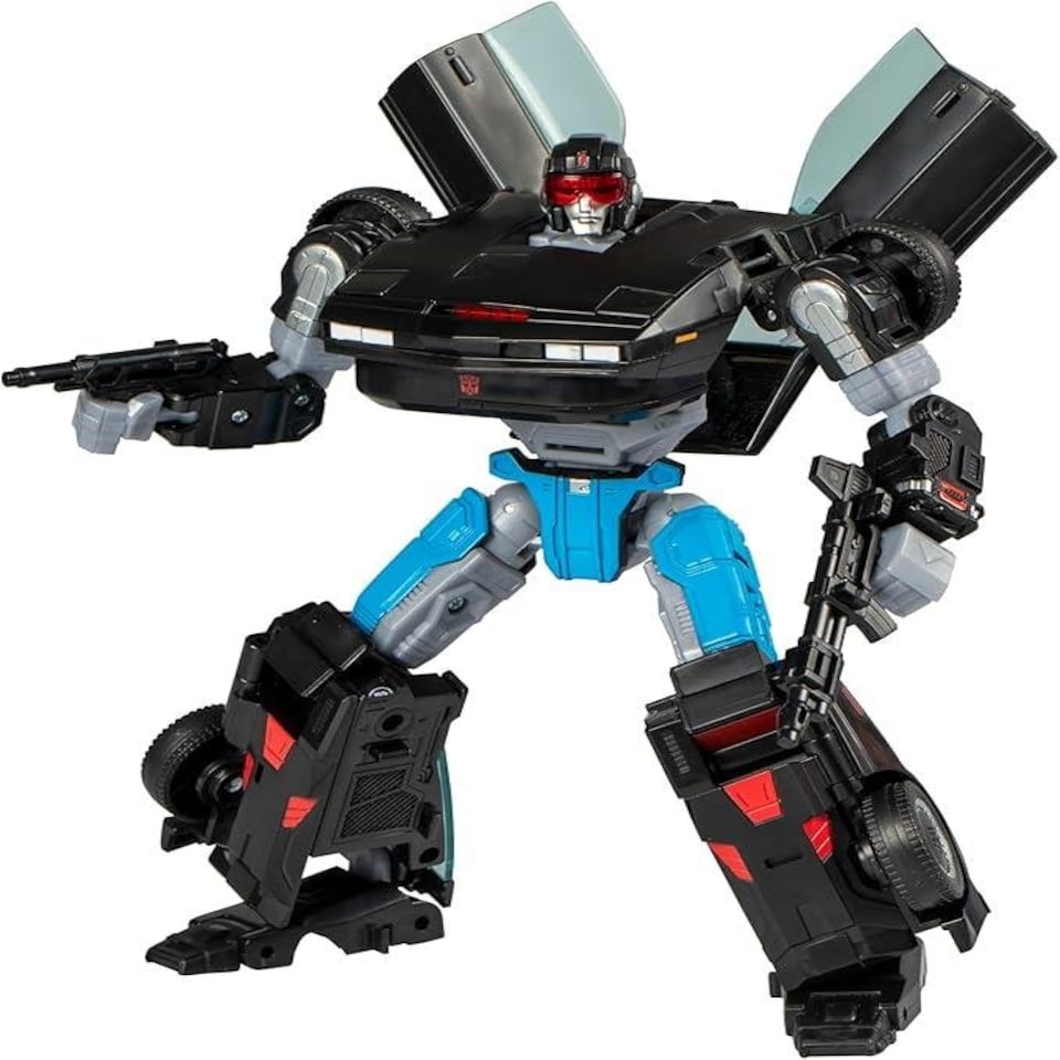 image 1 of Transformers Heroic Autobot Knight Rider Agent Knight Light and Sound Hasbro F9653