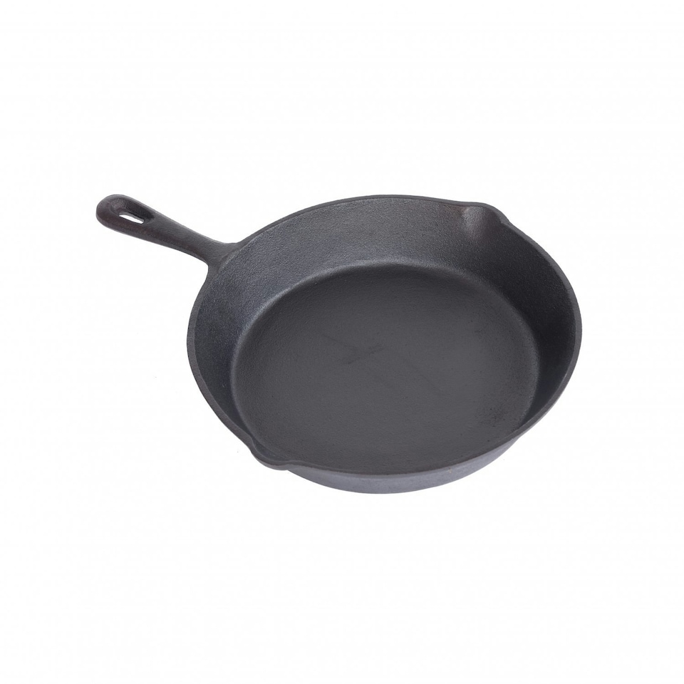 image 1 of Oypla Set of 3 Cast Iron Non Stick Skillet Frying Cooking Pans