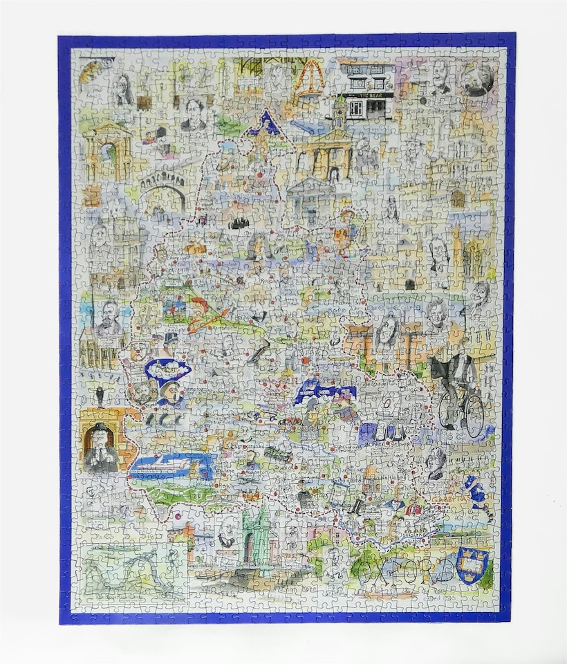 image 1 of Tim Bulmer Oxford 1000 Piece Jigsaw Puzzle