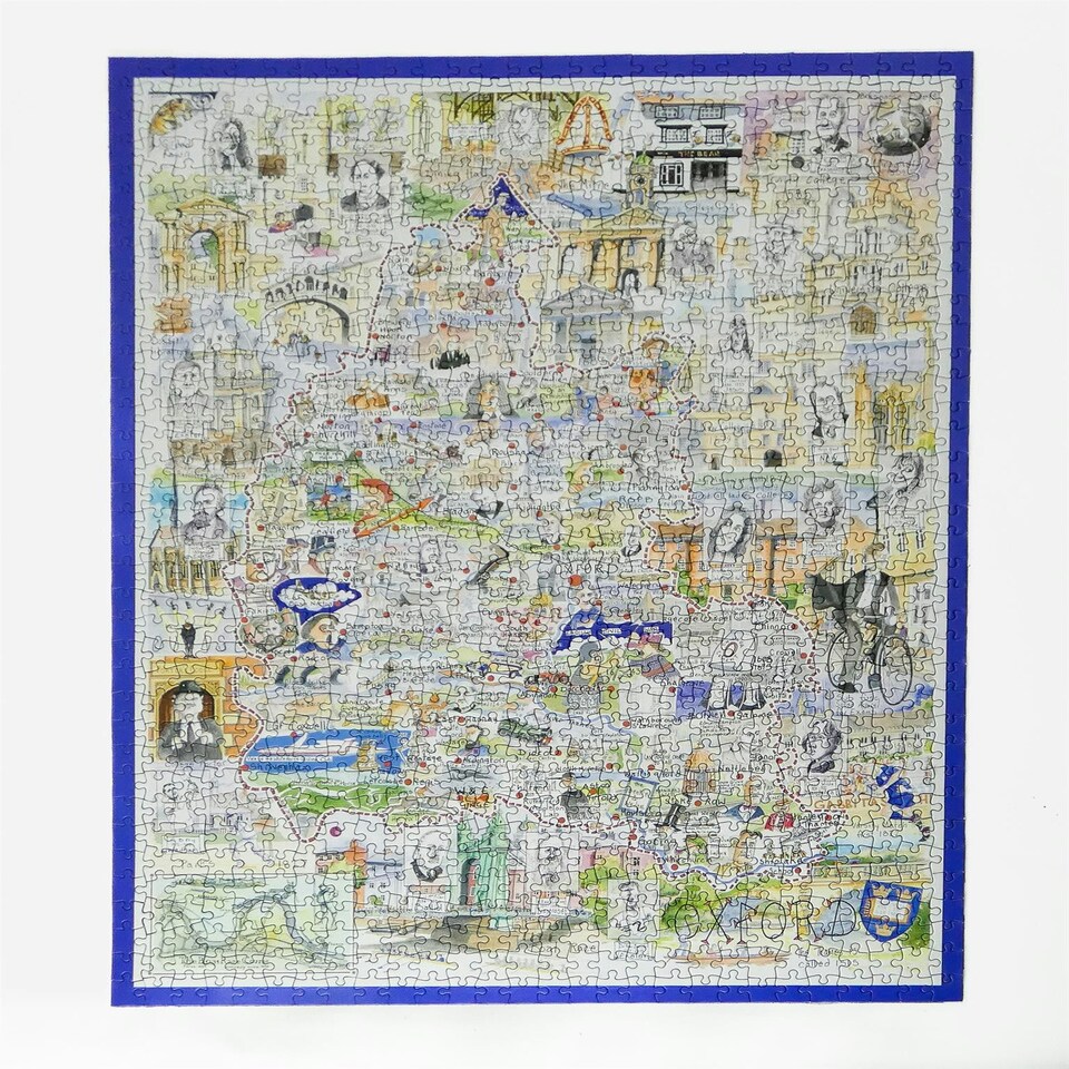 image 1 of Tim Bulmer Oxford 1000 Piece Jigsaw Puzzle