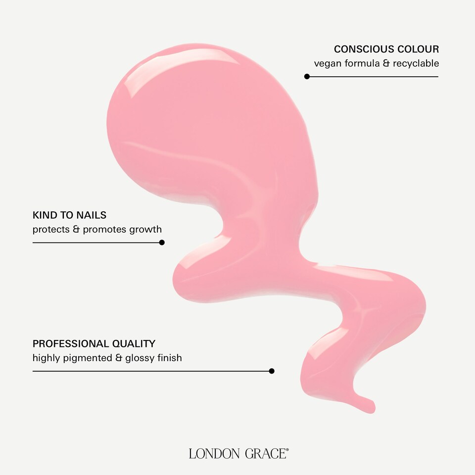 image 1 of Nicola Nail Polish Pink