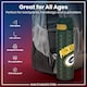 image 2 of Leak Proof Slim Water Bottle, Stainless Steel, NFL, 600ml (20oz) | Green | NFL Packers | One Size