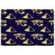 image 1 of Gold Pyramid & Eye Of Horus (Rug) Gold | XL: 160x230cm