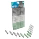 image 2 of JVL 108 Pack Plastic Clothes Pegs, Assorted Colours