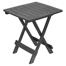 Small Foldable Collapsible Garden Patio Camping Table | Black | 1