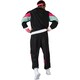 image 2 of Mens Fancy Dress Costume - Retro Tracksuit | Black | black | XL | 1