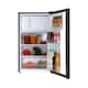 image 1 of Cookology UCIB80 Under Counter Freestanding Fridge in Black - 80 Litre Capacity - Adjustable Temperature Control & Legs - Reversible Door and Ice Box