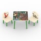 image 1 of Gruffalo Table & 2 Chairs - MDF - Wood - L50 x W50 x H48.5 cm