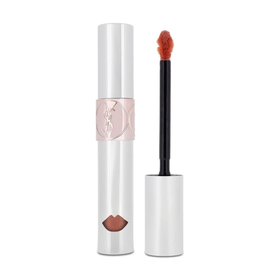 image 1 of YSL Volupte Liquid Lip Balm 3 Show Me Peach
