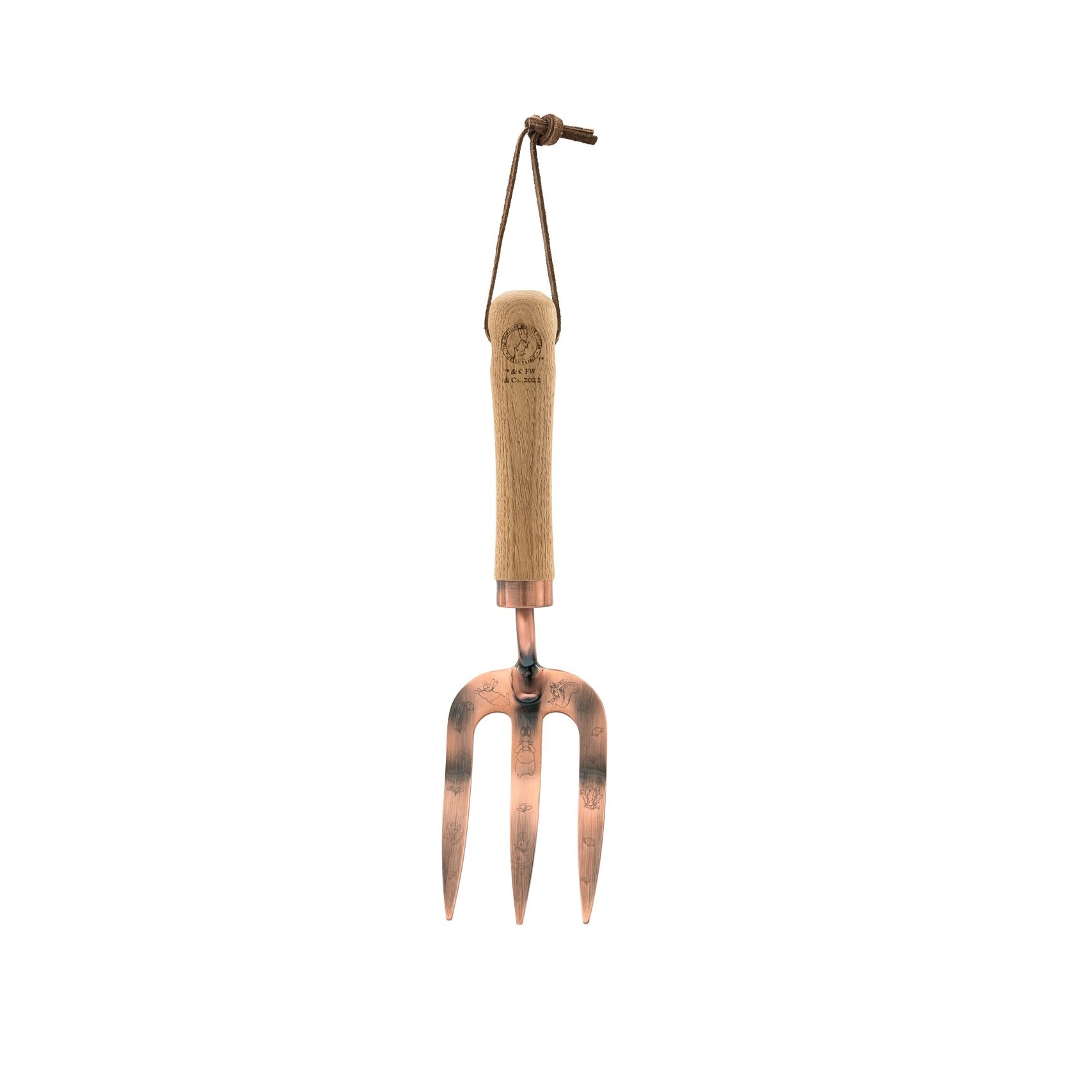 Beatrix Potter Peter Rabbit Adult Gardening Hand Fork in Brown