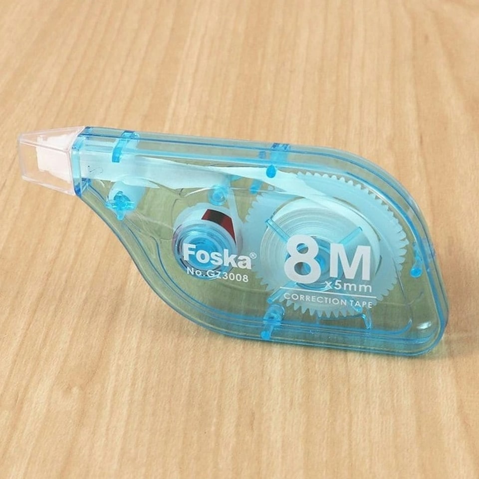 image 1 of 8m Correction Tape - Assorted Colour Tint
