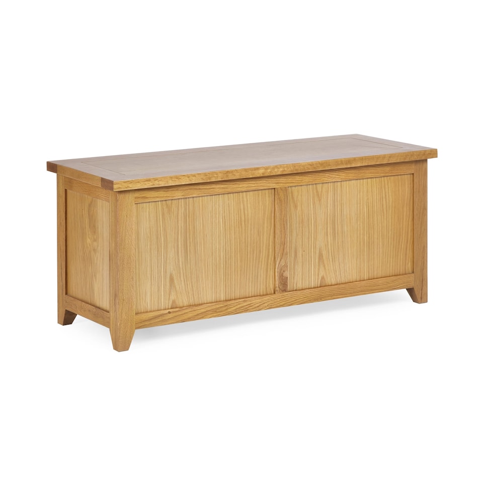 image 1 of Premium Langham Storage Bench in Oak