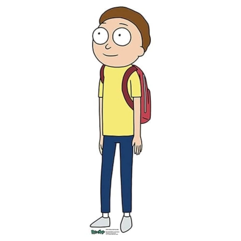 Morty Smith Rick and Morty Small Star Mini Cardboard Cutout 92cm