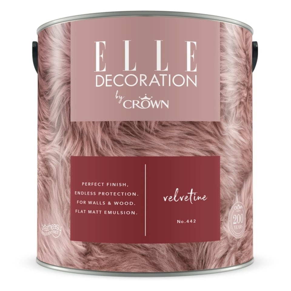 image 1 of Elle (Crown) Flat Matt Velvetine (442) 2.5L