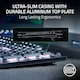 image 3 of DeathStalker V2 Pro (Red Switch) - Wireless Low-Profile Optical Gaming Keyboard (Linear Optical Switches, HyperSpeed Wireless, Bluetooth 5.0, Laser-Etched Keycaps) QWERTY UK Layout | Black