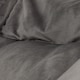 image 5 of Natalia Velvet Adults Bean Bag Armchair, Ready Filled Large Beanbag Grey | Grey | Charcoal Grey | XL | 1