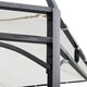 image 3 of Harlington Deluxe Steel Frame Gazebo With Roof Canopy In Sand