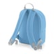 image 2 of BagBase Mini Fashion Backpack - Sky Blue/Light Grey - One Size