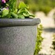 image 4 of Primrose Garden Round Flower Pot Planter Grey 43.5cm
