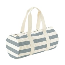 Westford Mill Nautical Duffle Bag - Natural/Grey - One Size