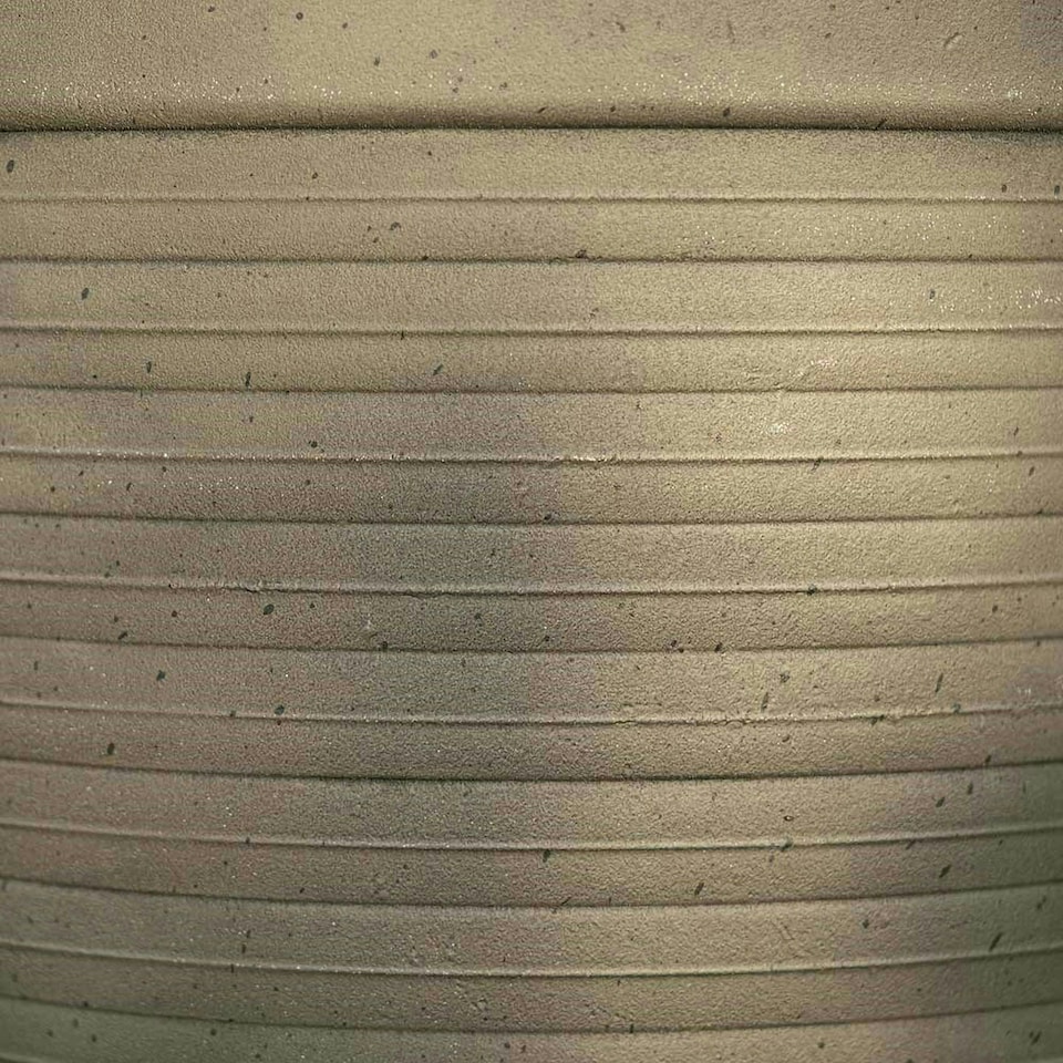 image 1 of Primrose Garden Tall Round Flower Plant Pot Planter Grey 49 x 44 x 44 cm