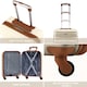 image 5 of Flight Knight Suitcase Set, Large Suitcase, Extra Large Suitcase, Cabin Suitcase 55x40x20cm - 60+ Airlines Approved - EasyJet, Jet2, Ryanair Priority Carry On Cream | Cream | Large