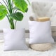 image 4 of Set of 2 18" Plain Cushion Pads Extra Deep Hollow Fibre Filled Pillow Inserts for Comfort