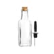 image 4 of Argon Tableware Olive Oil Pourer Bottles with Stand - 170ml - Pack of 3