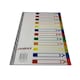 image 2 of A4 Jan - Dec Month Polypropylene Dividers with Reinforced Index Cover