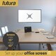 image 10 of Futura Universal TV Wall Mount Bracket for 13-43 Inch TVs Tilt Swivel and 90 Rotation