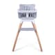 image 1 of Red Kite Feed Me Kombo 3-in-1 Wooden Highchair/Lo Chair/Infant Chair