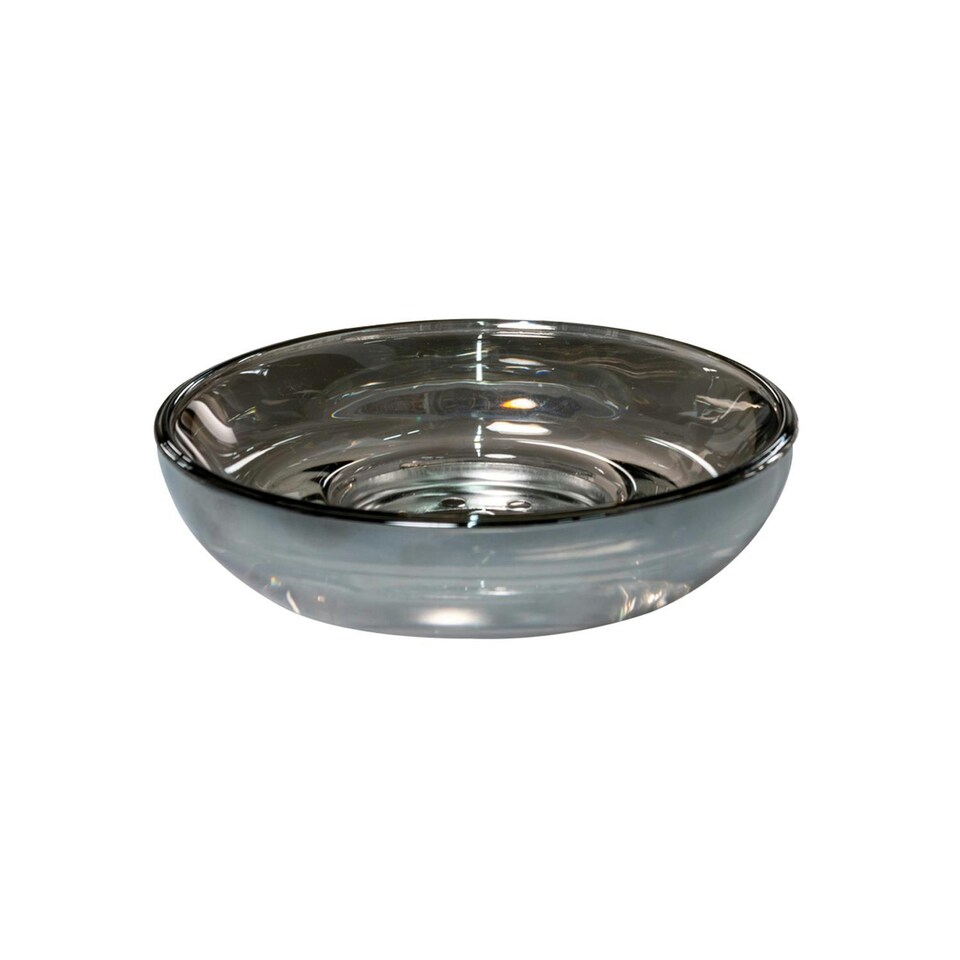 image 1 of Showerdrape Ombre Smoked Glass Soap Dish