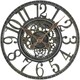image 1 of Marco Paul 12in Grey Waterproof Garden Clock Grey